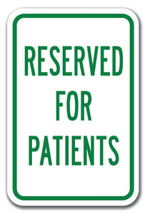 Reserved For Patients