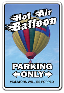 Hot Air Balloon Vinyl Decal Sticker