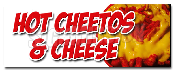 Hot Cheetos & Cheese Decal