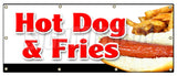 Hot Dogs & Fries Combo Banner