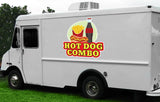 Hot Dog Combo Die Cut Decal