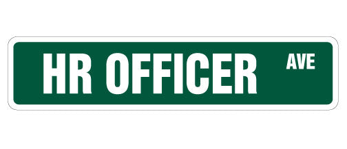 Hr Officer Street Vinyl Decal Sticker