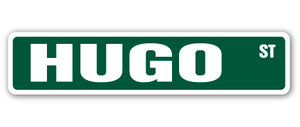 HUGO Street Sign