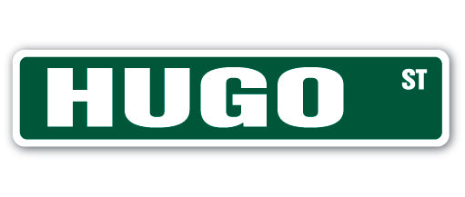 HUGO Street Sign