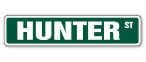 Hunter Street Vinyl Decal Sticker