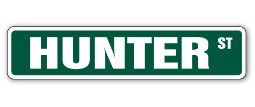 Hunter Street Vinyl Decal Sticker