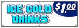 Ice Cold Drinks 1 Banner
