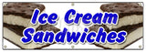 Ice Cream Sandwiches Banner