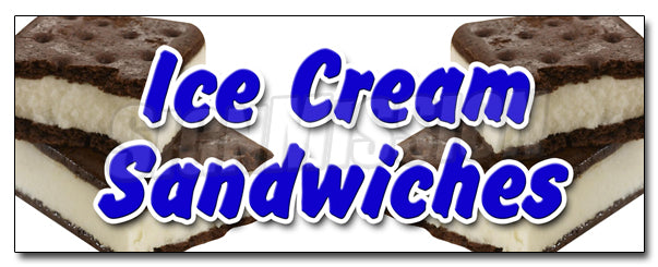 Ice Cream Sandwiches Decal