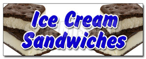 Ice Cream Sandwiches Decal
