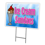ICE CREAM SUNDAES