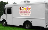 Ice Cream Treats Die Cut Decal