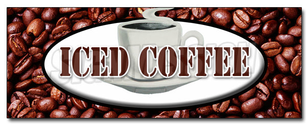 Iced Coffee Decal