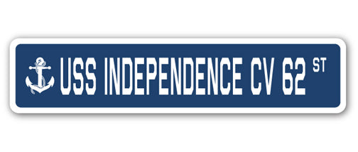 USS Independence Cv 62 Street Vinyl Decal Sticker