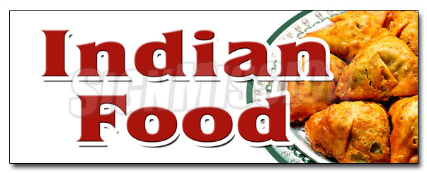 Indian Food Decal