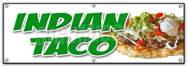 Indian Taco Banner