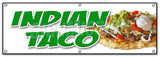 Indian Taco Banner