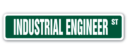 Industrial Engineer Street Vinyl Decal Sticker