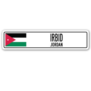 Irbid, Jordan Street Vinyl Decal Sticker