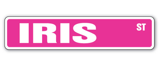 IRIS Street Sign