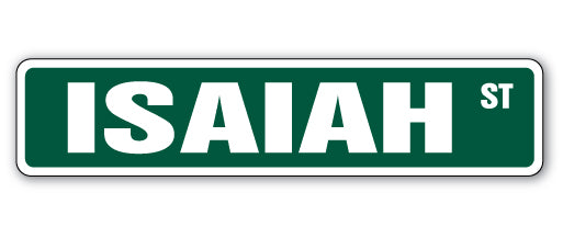 Isaiah Street Vinyl Decal Sticker