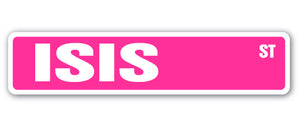 ISIS Street Sign