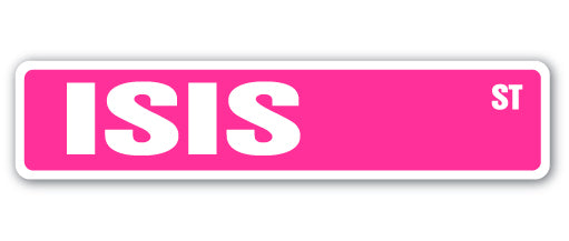 ISIS Street Sign