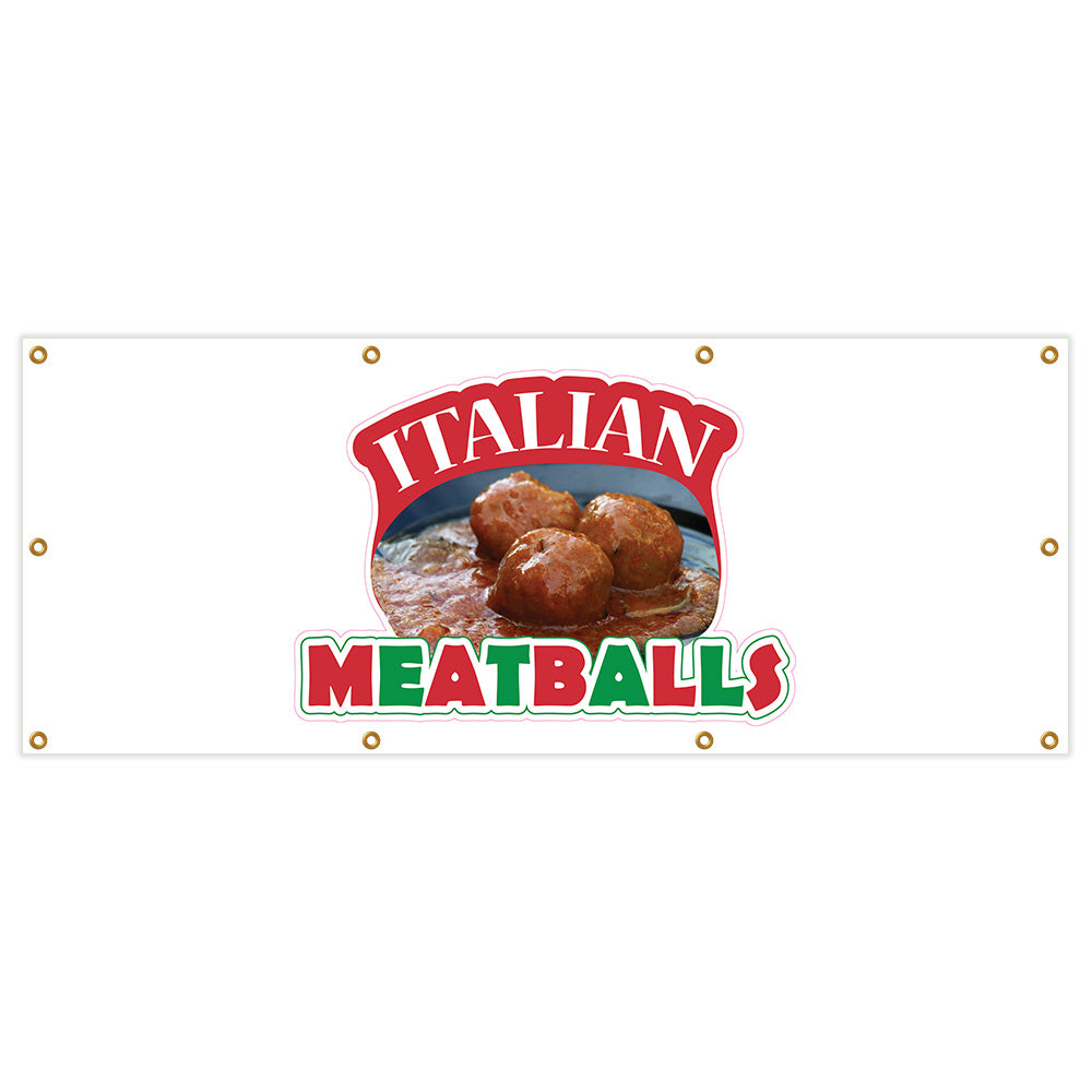 Italian Meatballs Banner