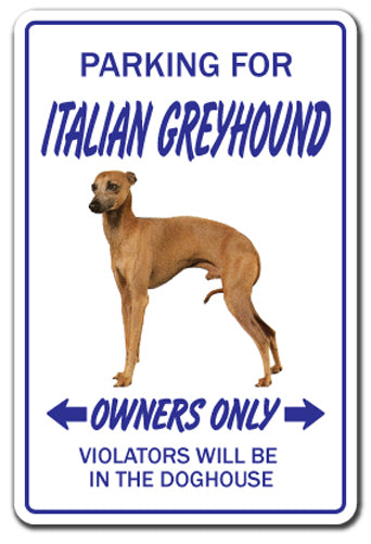 Italian Greyhound Vinyl Decal Sticker