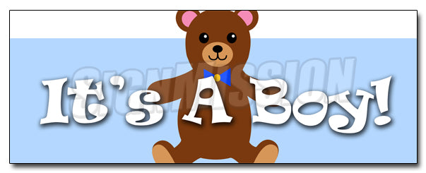 It's A Boy Decal