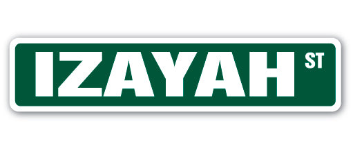 Izayah Street Vinyl Decal Sticker