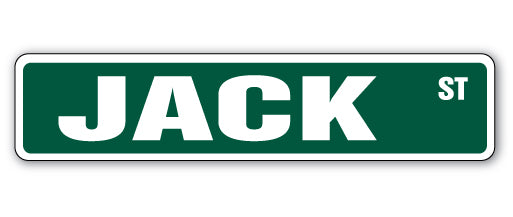 Jack Street Vinyl Decal Sticker