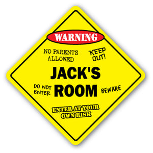 Jack's Room Vinyl Decal Sticker