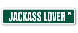 Jackass Lover Street Vinyl Decal Sticker