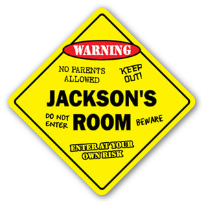 Jackson's Room Vinyl Decal Sticker