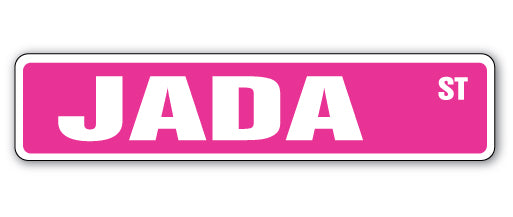 JADA Street Sign