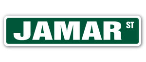 JAMAR Street Sign