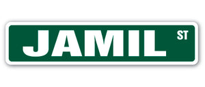 JAMIL Street Sign