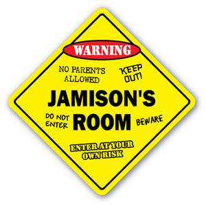 Jamison's Room Vinyl Decal Sticker