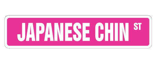Japenese Chin Street Sign