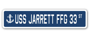 USS Jarrett Ffg 33 Street Vinyl Decal Sticker