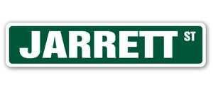 JARRETT Street Sign