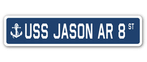 USS Jason Ar 8 Street Vinyl Decal Sticker