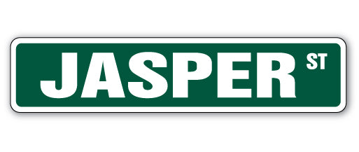 JASPER Street Sign