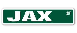 Jax Street Vinyl Decal Sticker