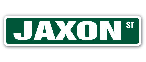 JAXON Street Sign