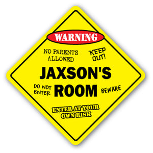 Jaxson's Room Vinyl Decal Sticker