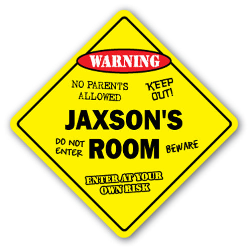 Jaxson's Room Vinyl Decal Sticker