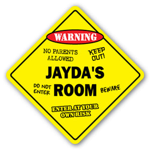 Jayda's Room Vinyl Decal Sticker