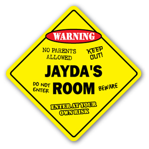 Jayda's Room Vinyl Decal Sticker